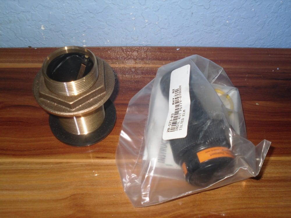 Airmar BRONZE Transducer Install Kit DT800V Depth Temp Sensor NEW