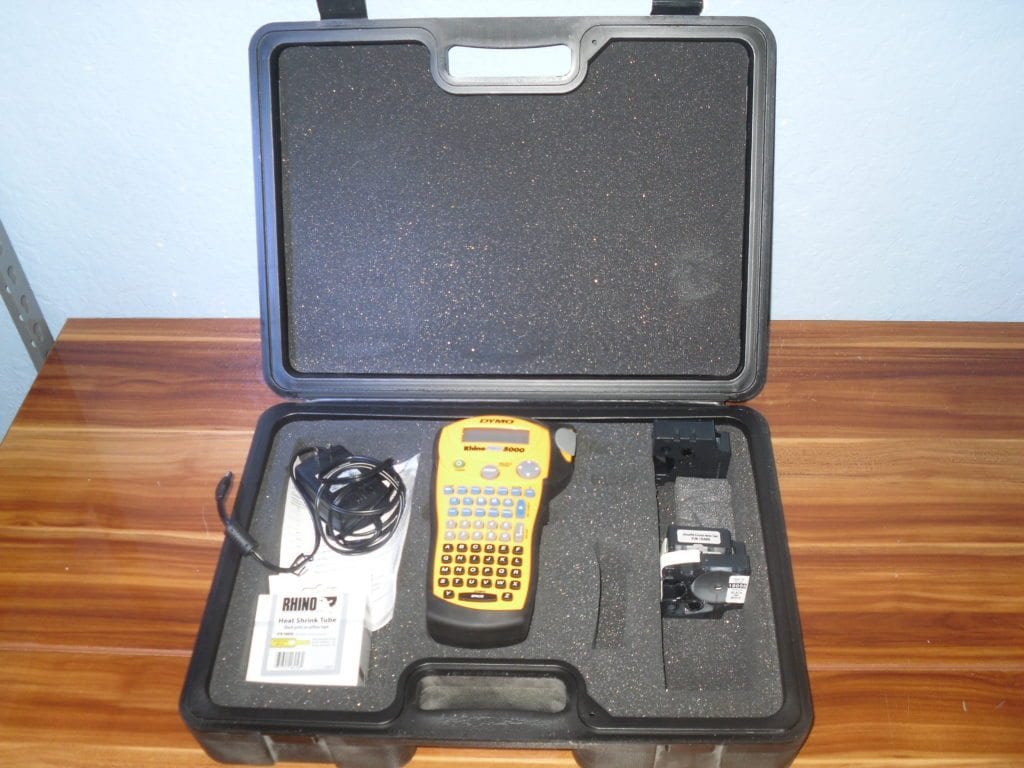 Dymo Industrial RHINO PRO 5000 LabelMaker in Excellent Cond w/Case