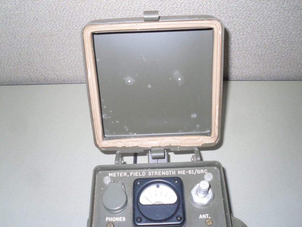 Multronics ME-61 / GRC Field Strength Meter Corps US Army Military