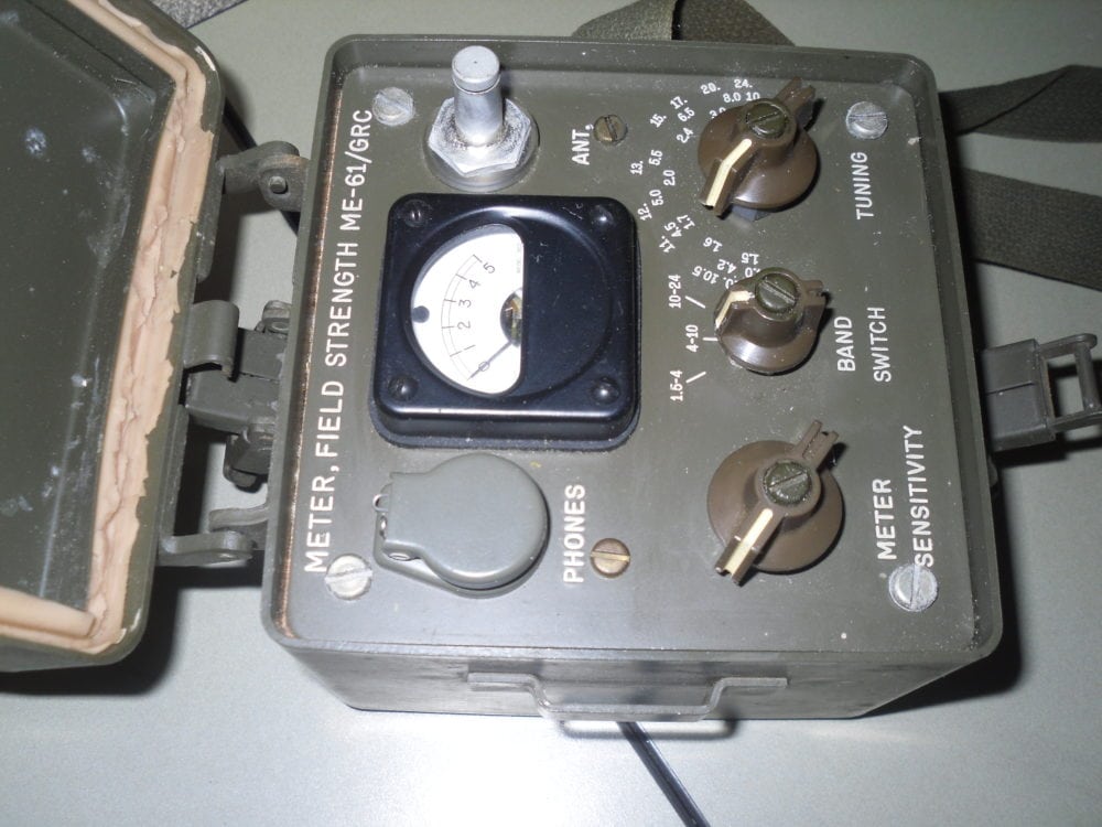 US military  マルチメーター　　米軍装備 ME-70A Multronics ME-61 / GRC Field Strength Meter Corps US Army Military