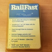 Newmar Railfast Antenna Rail Mount 311-NLH w/ Hardware - NEW