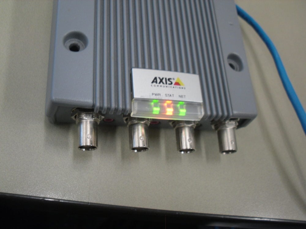 0417-001-01 Axis P7214 4-Channel Video Encoder with Power Supply 