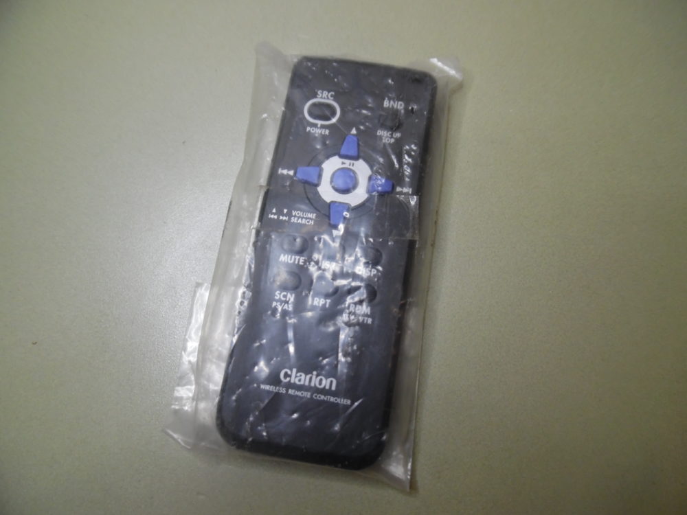 CLARION REMOTE CONTROL RCB176 for CMD5 CMD6 CMD7 CX201 CX501 CX609