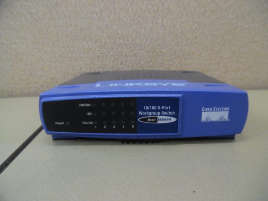 Linksys EZXS55W EtherFast 10/100 5 Port Workgroup Switch - Max Marine