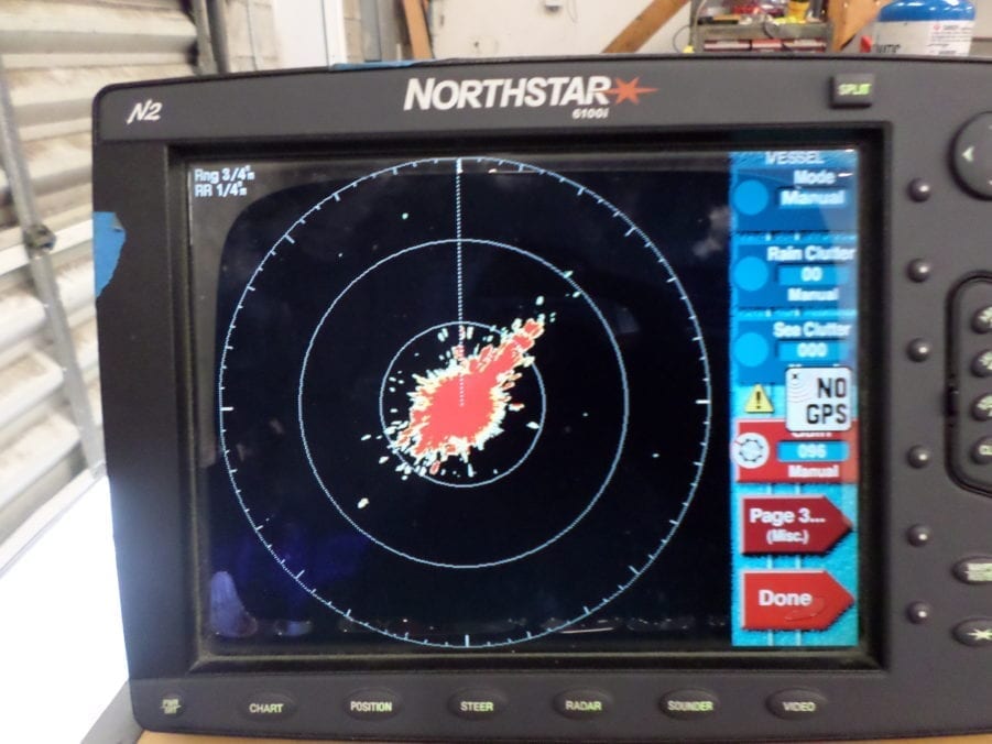 Northstar/Koden MDS2 Radar Interface Box for RB716A/RB715A 4kw Radars Tested Max Marine