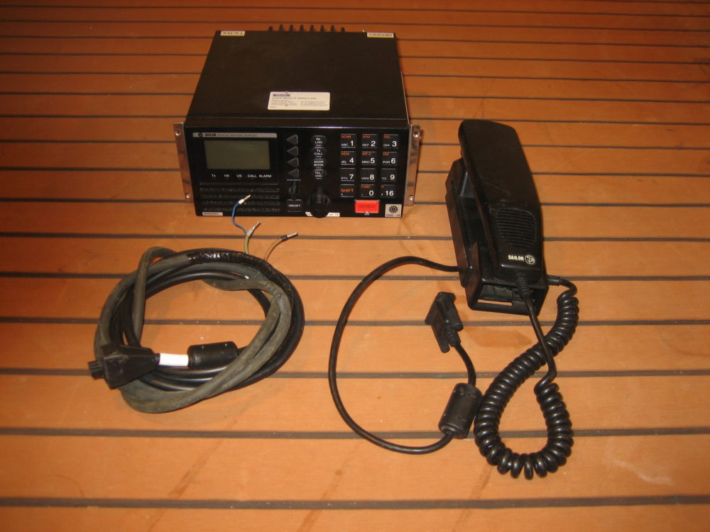 Sailor RT4722 VHF Class A DSC Duplex Radio w/ Flush Mount & Handset