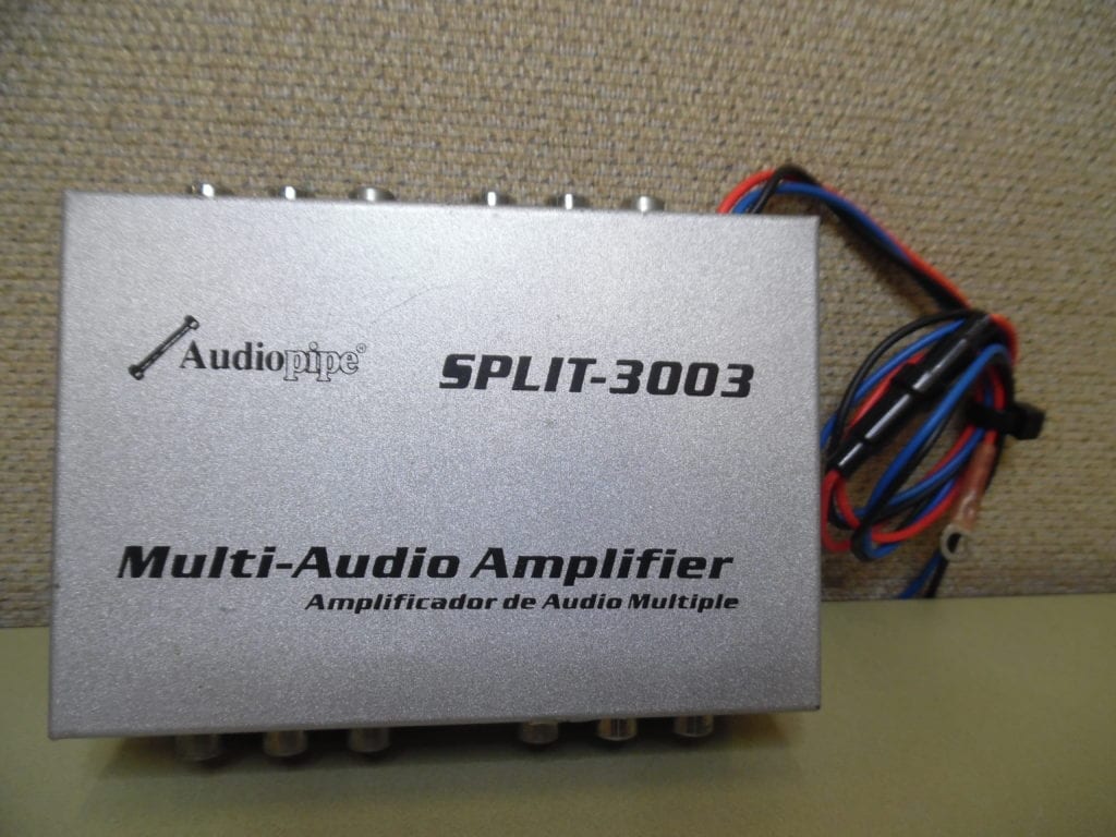 Audiopipe Multi-Audio Amplifier 3 RCA outputs