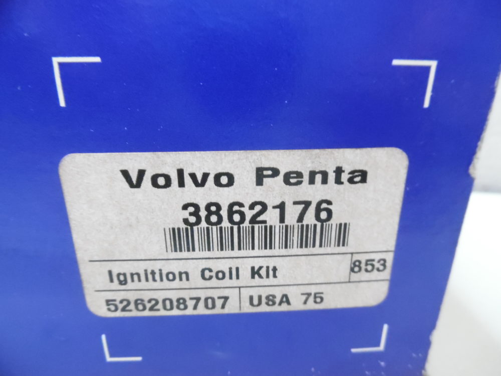 Genuine Volvo Penta 3862176 OEM Ignition Coil Kit - Max Marine 