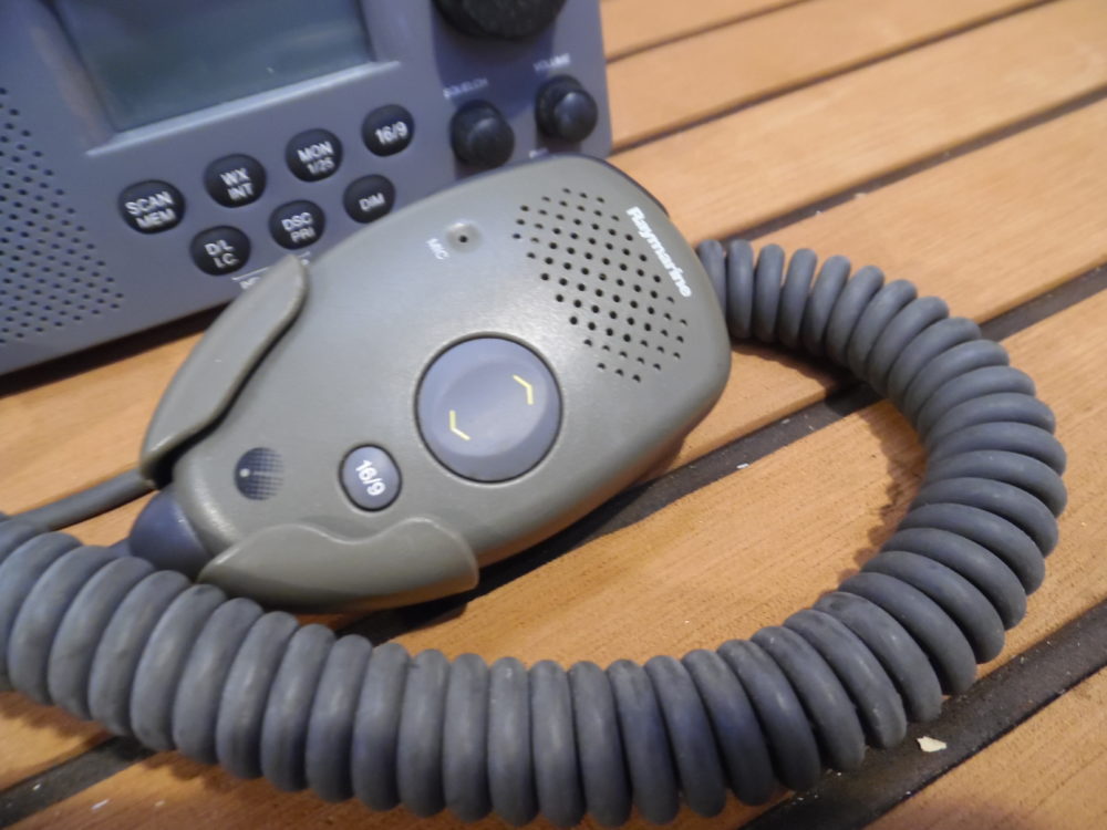 Raymarine Ray215 VHF DCS Radio w/ Microphone, Sun Cover, Harness