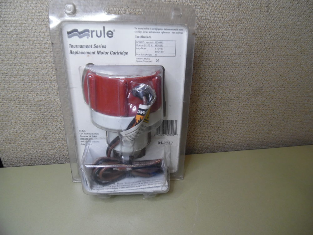 Rule Replacement Motor Cartridges for Tournament Serie 500 GPH 45DR MD