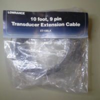 LOWRANCE XT-10BLK TRANSDUCER EXTENSION CABLE 10' FEET 000-00099-006