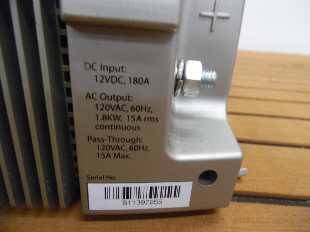 XANTREX XM1800 PRO SERIES1800 WATT INVERTER TESTED! Max Marine