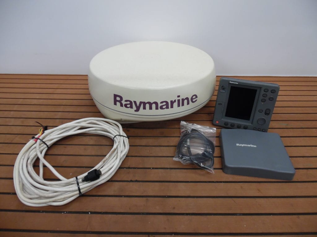 Raymarine RL70CRC+ Display 4kw M92652S Radar Dome Complete Radar