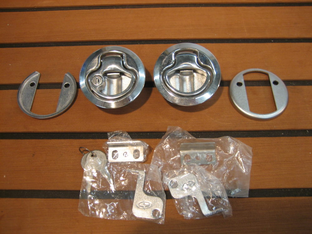 Gemlux GEM 2" **SET OF 2** Locking & NonLocking Slam Hatch Latches