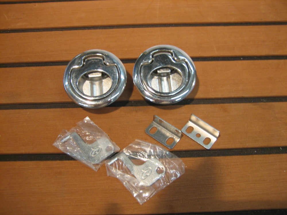 Gemlux GEM 2" **SET OF 2** Non-Locking Slam Hatch Latches MISSING PARTS ...