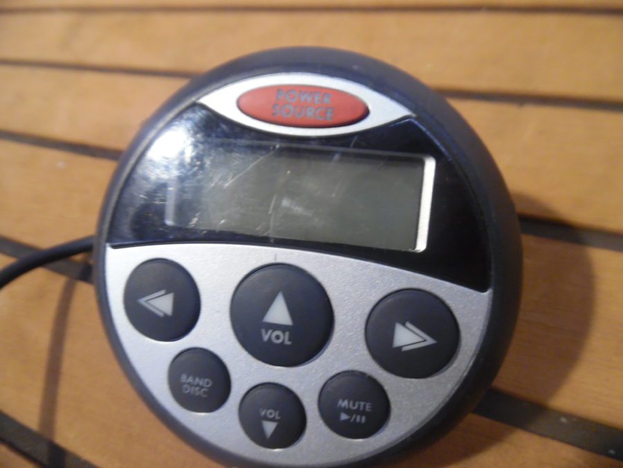Clarion CMRC1SB Waterproof Marine Wired Remote Control 6Pin Max