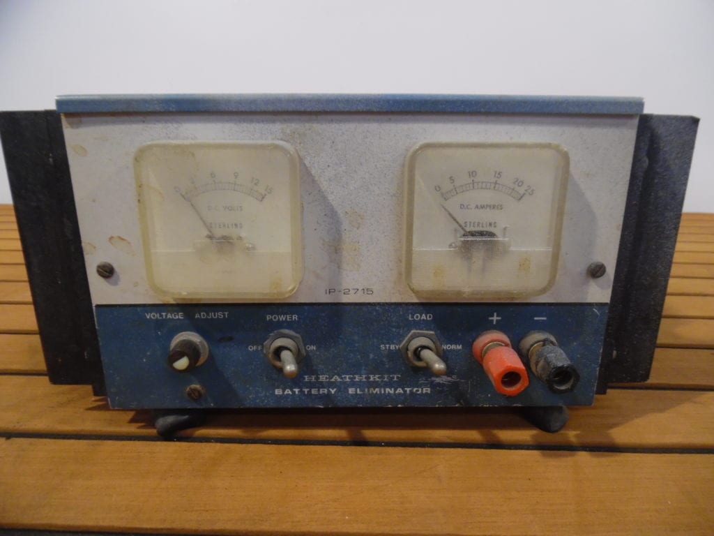 HEATHKIT IP2715 BATTERY ELIMINATOR 20 AMP POWER SUPPLY EIA416 Max