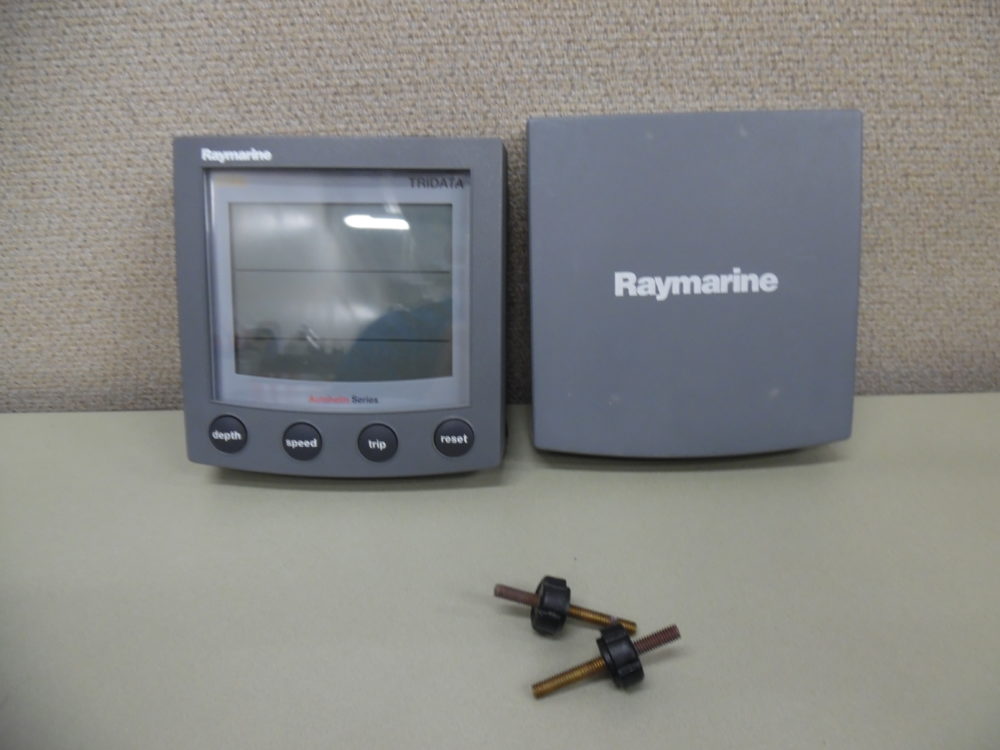 Raymarine ST60 Tridata Display Head + Suncover Good Condition - A22013