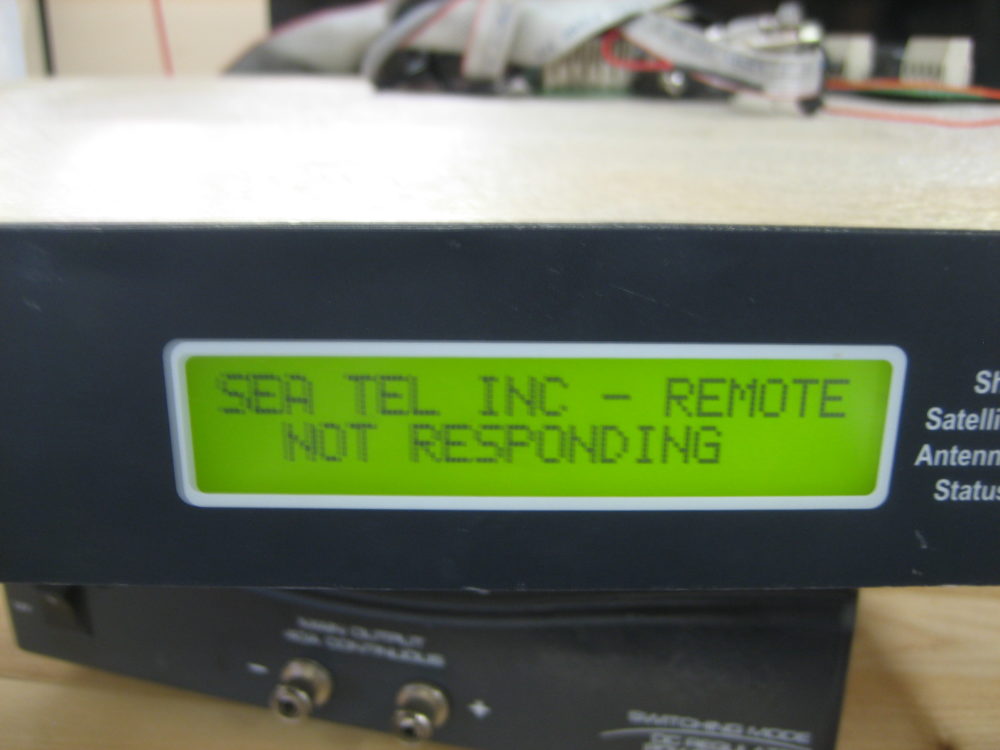 SeaTel/Cobham DAC 2200 SW v. 520 5.20 Antenna Control Unit ACU VSAT TV at Sea Max Marine