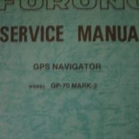 Furuno Service Manual f/ GPS Navigator GP-70 Mark-2 Free Shipping