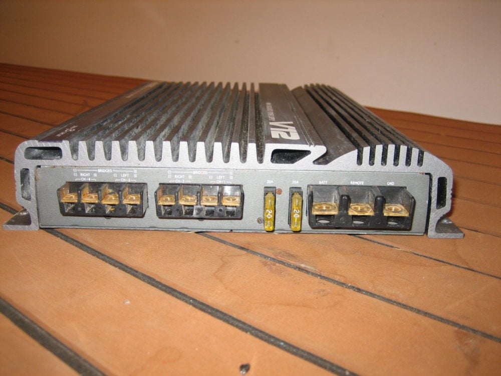 Alpine MRV-F400 4/3/2 Channel Stereo 400W Amplifier Amp 12V - Max