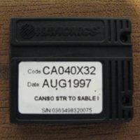 Navionics Classic NavChart Card Cans Str To Sablei CA040X32 Aug 1997