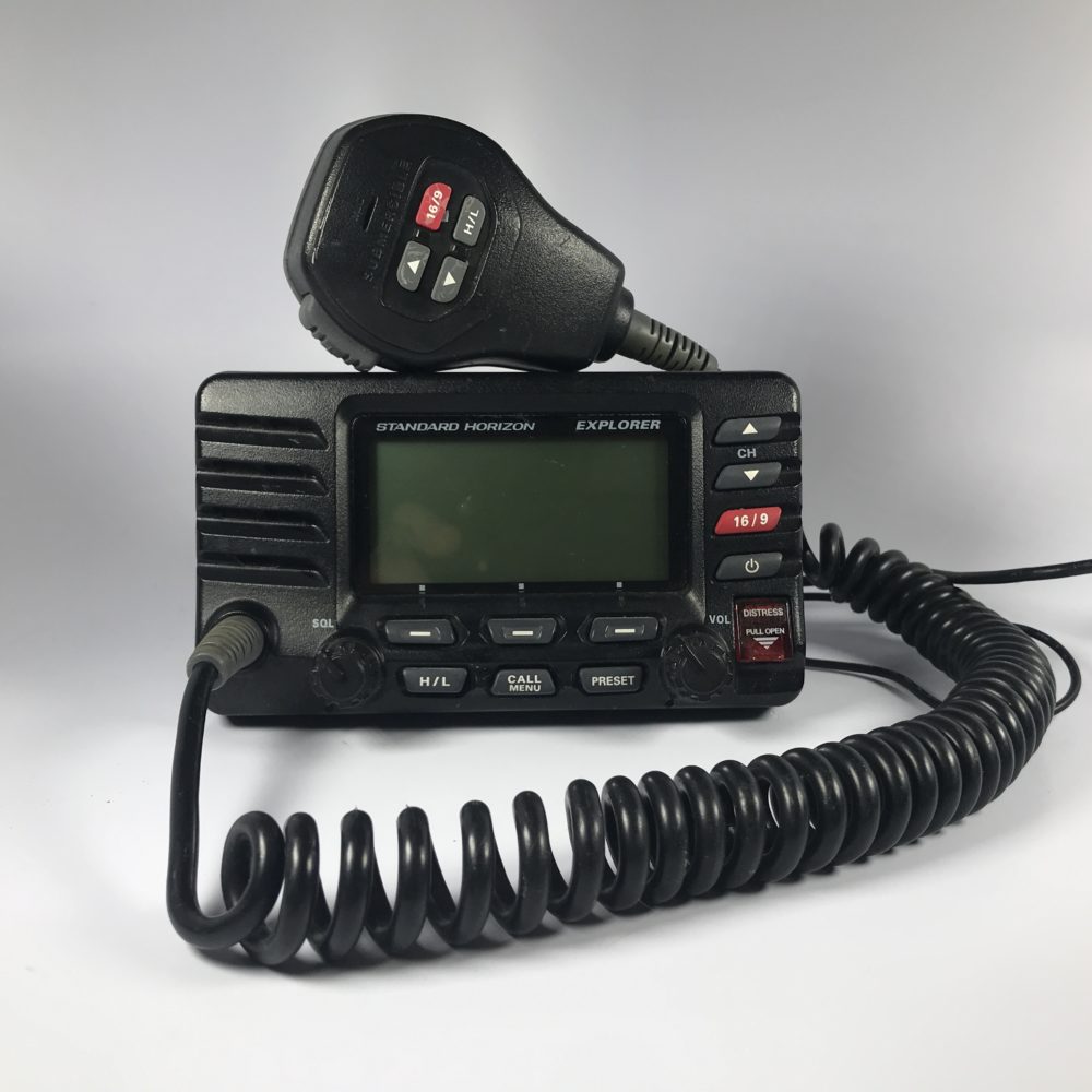 Standard Horizon GX1600 Explorer VHF Radio w/ Mic - Fully Tested