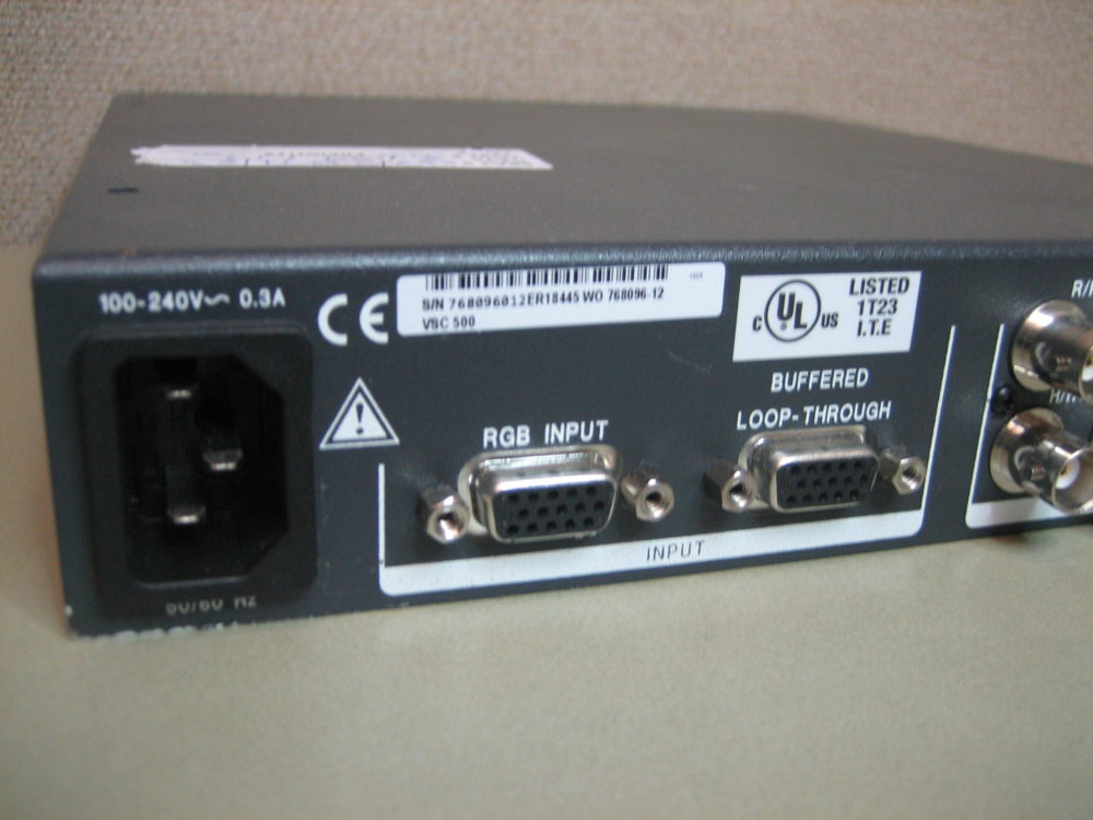 Extron VSC 500 Computer-to-Video Scan Converter - Max Marine