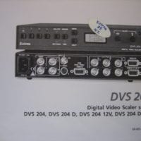 Extron Electronics  DVS 204 User's Manual