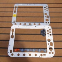 Raymarine E120 Classic Gasket, Plate, Lower Keypad & Top Right Membrane