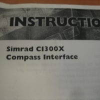 Simrad CI300X Compass Interface Instruction Manual