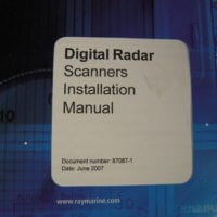 Raymarine Digital Radar Scanners Installation Manual - Free Shipping