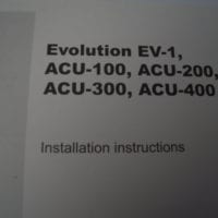 Raymarine EV-1 ACU-100 ACU-200 ACU-300 ACU-400 Install Instructions