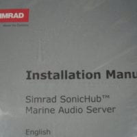 Simrad SonicHub Marine Audio Server  Installation Manual