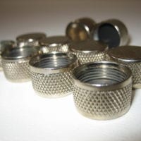 *NEW LOT OF 10* Screw-on Protective Dust Cover Caps for N-Female UHF SO239 UG363