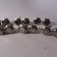 Lot of 12 Electric Helm Push-Button Panel Illumination Operators