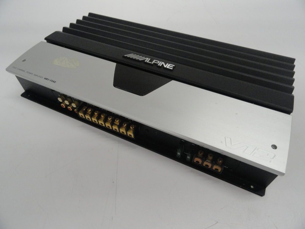 Alpine MRV-F540 80 Watt 4-Channel Amplifier - Max Marine Electronics