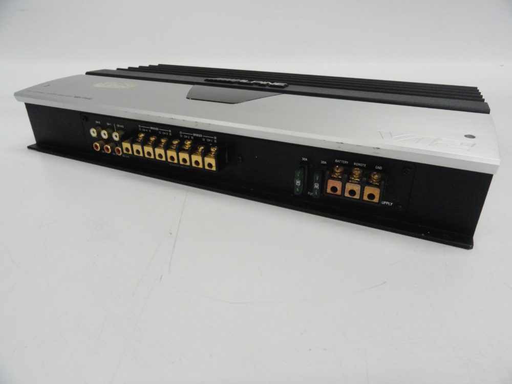 Alpine MRV-F540 80 Watt 4-Channel Amplifier - Max Marine Electronics