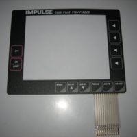 Impulse *NEW* 2800 + Plus Fish Finder Front Vinyl Keyboard Keypad Overlay Button