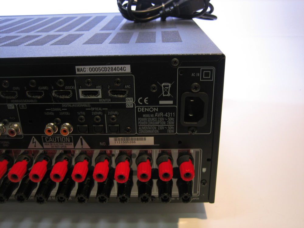 Denon AVR-4311 9.2 Ch Network Home Theater Receiver- AS IS - Max