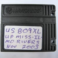 Navionics Classic NavChart Card UPPER MS-IL-MO RIVERS US809XL NOV 2003