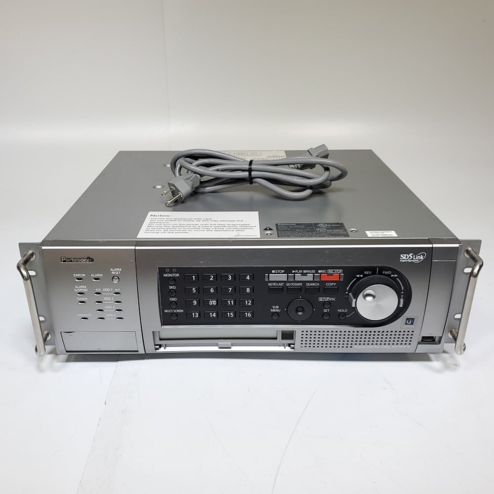Panasonic WJ-HD616K - CCTV Surveillance 16ch H.264 Digital Disk