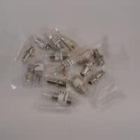 BNC Female RG58 Solder Coax Connectors - LOT OF 15