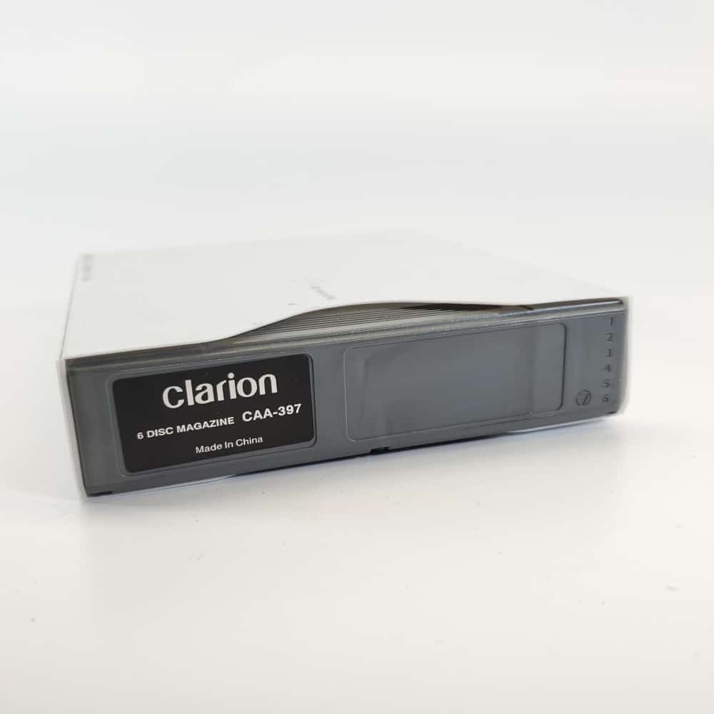 Clarion DCZ625 - 6 Disc CD Changer w/ CeNet Cable and 2 CAA-397