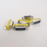 DB15 DB15-M Serial Port 15 Pin Gender Changer Connectors Male to Male LOT OF 5
