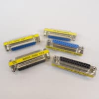 DB25 Serial Port 25 Pin Gender Changer Connectors Female to Female LOT OF 5