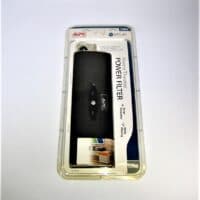 APC C3BLK AV Home Theater Equipment C-Type Noise Filtering Surge Protector - NEW
