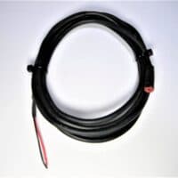 Simrad - Simnet 24005902 - Power Cable - Red 5 Pin Plug w/ Cut end - 6.6ft (2m) - New-Old-Stock