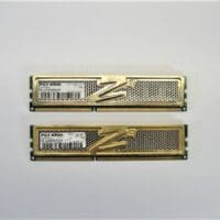 (Lot Of 2) OCZ Gold 2GB DDR3 RAM 1066MHz PC3-8500 240-Pin DIMM - Free Shipping