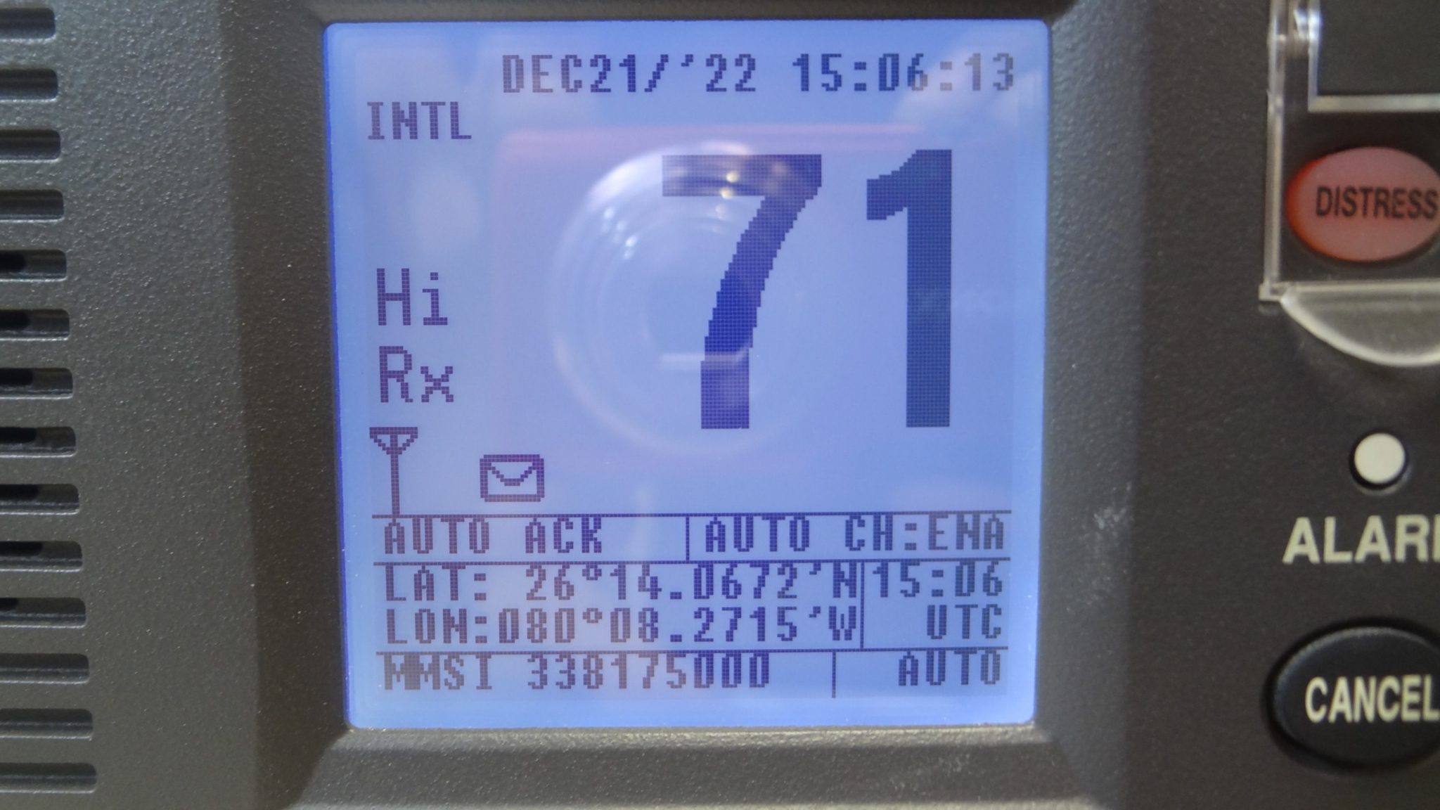 Furuno FM8800S Marine VHF Radio Telephone Transceiver Unit w/ HS2003